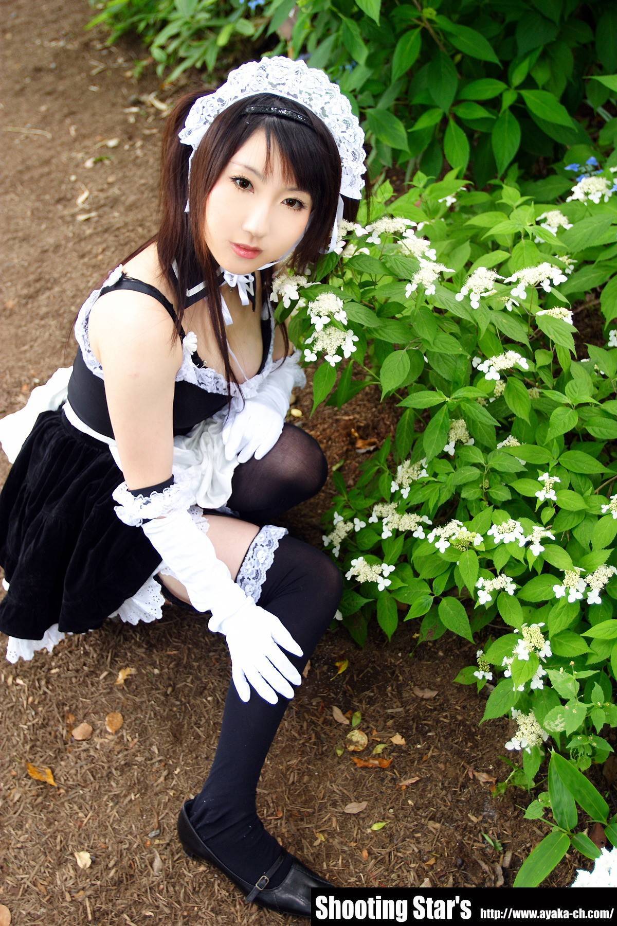 [Cosplay]  Sexy Maid with big boobs